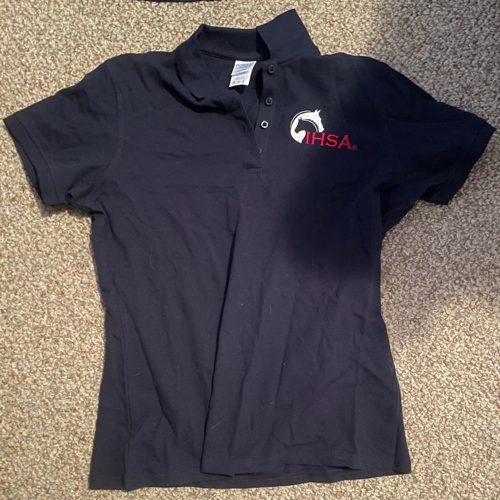 IHSA Equestrian Polo shirt medium